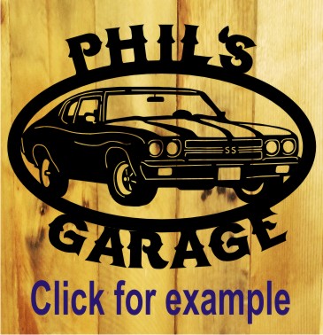 1970 Chevelle Metal Sign